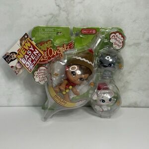 2007 TARGET~BRATZ LIL ANGELZ HOLIDAY‎ SP EDITION~YASMIN (162) &amp; 2 PETS~NIP